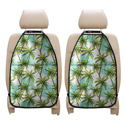 Palm Tree Tropical Pattern Print Car Seat Organizers