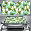 Palm Tree Tropical Pattern Print Car Sun Shade GearFrost