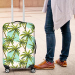 Palm Tree Tropical Pattern Print Luggage Cover GearFrost