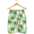 Palm Tree Tropical Pattern Print Men's Shorts