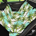 Palm Tree Tropical Pattern Print Pet Car Back Seat Cover