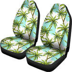 Palm Tree Tropical Pattern Print Universal Fit Car Seat Covers