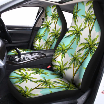 Palm Tree Tropical Pattern Print Universal Fit Car Seat Covers