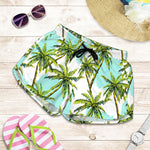 Palm Tree Tropical Pattern Print Women's Shorts