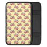 Panda Firefighter And Cat Pattern Print Car Center Console Cover