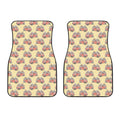 Panda Firefighter And Cat Pattern Print Front Car Floor Mats