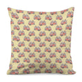 Panda Firefighter And Cat Pattern Print Pillow Cover