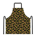 Papaya And Banana Pattern Print Apron