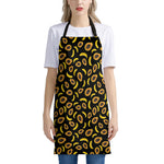 Papaya And Banana Pattern Print Apron