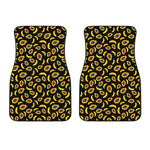 Papaya And Banana Pattern Print Front Car Floor Mats