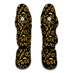 Papaya And Banana Pattern Print Muay Thai Shin Guard