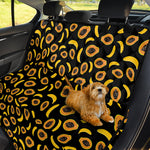 Papaya And Banana Pattern Print Pet Car Back Seat Cover