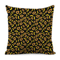 Papaya And Banana Pattern Print Pillow Cover