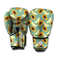 Papaya And Melon Pattern Print Boxing Gloves
