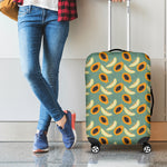 Papaya And Melon Pattern Print Luggage Cover