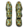 Papaya And Melon Pattern Print Muay Thai Shin Guards