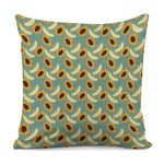 Papaya And Melon Pattern Print Pillow Cover