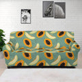 Papaya And Melon Pattern Print Sofa Cover