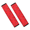Paramedic First Aid Kit Pattern Print Car Seat Belt Covers