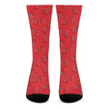 Paramedic First Aid Kit Pattern Print Crew Socks