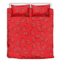 Paramedic First Aid Kit Pattern Print Duvet Cover Bedding Set