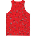 Paramedic First Aid Kit Pattern Print Men's Tank Top