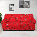 Paramedic First Aid Kit Pattern Print Sofa Cover