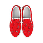 Paramedic First Aid Kit Pattern Print White Slip On Shoes