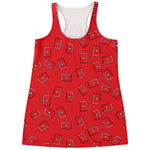 Paramedic First Aid Kit Pattern Print Women's Racerback Tank Top