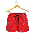 Paramedic First Aid Kit Pattern Print Women's Shorts