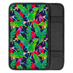 Parrot Banana Leaf Hawaii Pattern Print Car Center Console Cover