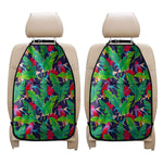 Parrot Banana Leaf Hawaii Pattern Print Car Seat Organizers