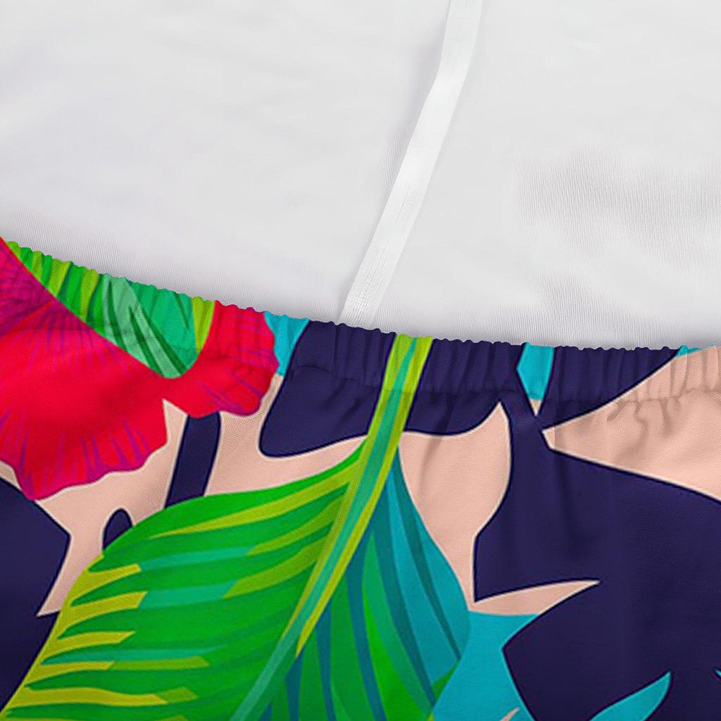 Parrot Banana Leaf Hawaii Pattern Print Sofa Cover
