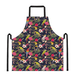 Parrot Toucan Tropical Pattern Print Apron