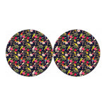 Parrot Toucan Tropical Pattern Print Car Coasters
