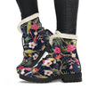 Parrot Toucan Tropical Pattern Print Comfy Boots GearFrost