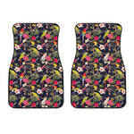 Parrot Toucan Tropical Pattern Print Front Car Floor Mats