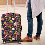 Parrot Toucan Tropical Pattern Print Luggage Cover GearFrost