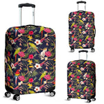 Parrot Toucan Tropical Pattern Print Luggage Cover GearFrost