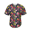 Parrot Toucan Tropical Pattern Print Men's Baseball Jersey