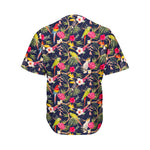 Parrot Toucan Tropical Pattern Print Men's Baseball Jersey