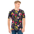 Parrot Toucan Tropical Pattern Print Men's T-Shirt