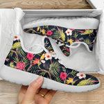 Parrot Toucan Tropical Pattern Print Mesh Knit Shoes GearFrost