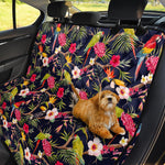 Parrot Toucan Tropical Pattern Print Pet Car Back Seat Cover