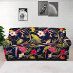 Parrot Toucan Tropical Pattern Print Sofa Cover