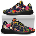 Parrot Toucan Tropical Pattern Print Walking Shoes