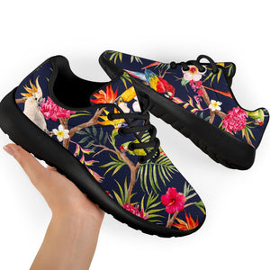 Parrot Toucan Tropical Pattern Print Sport Shoes GearFrost