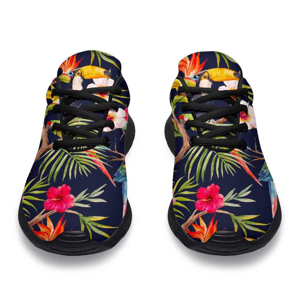 Parrot Toucan Tropical Pattern Print Sport Shoes GearFrost