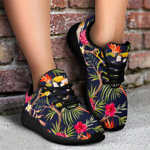 Parrot Toucan Tropical Pattern Print Sport Shoes GearFrost