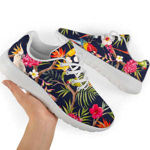 Parrot Toucan Tropical Pattern Print Sport Shoes GearFrost